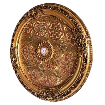 Vintage Polistiren Tavan Madalyonu